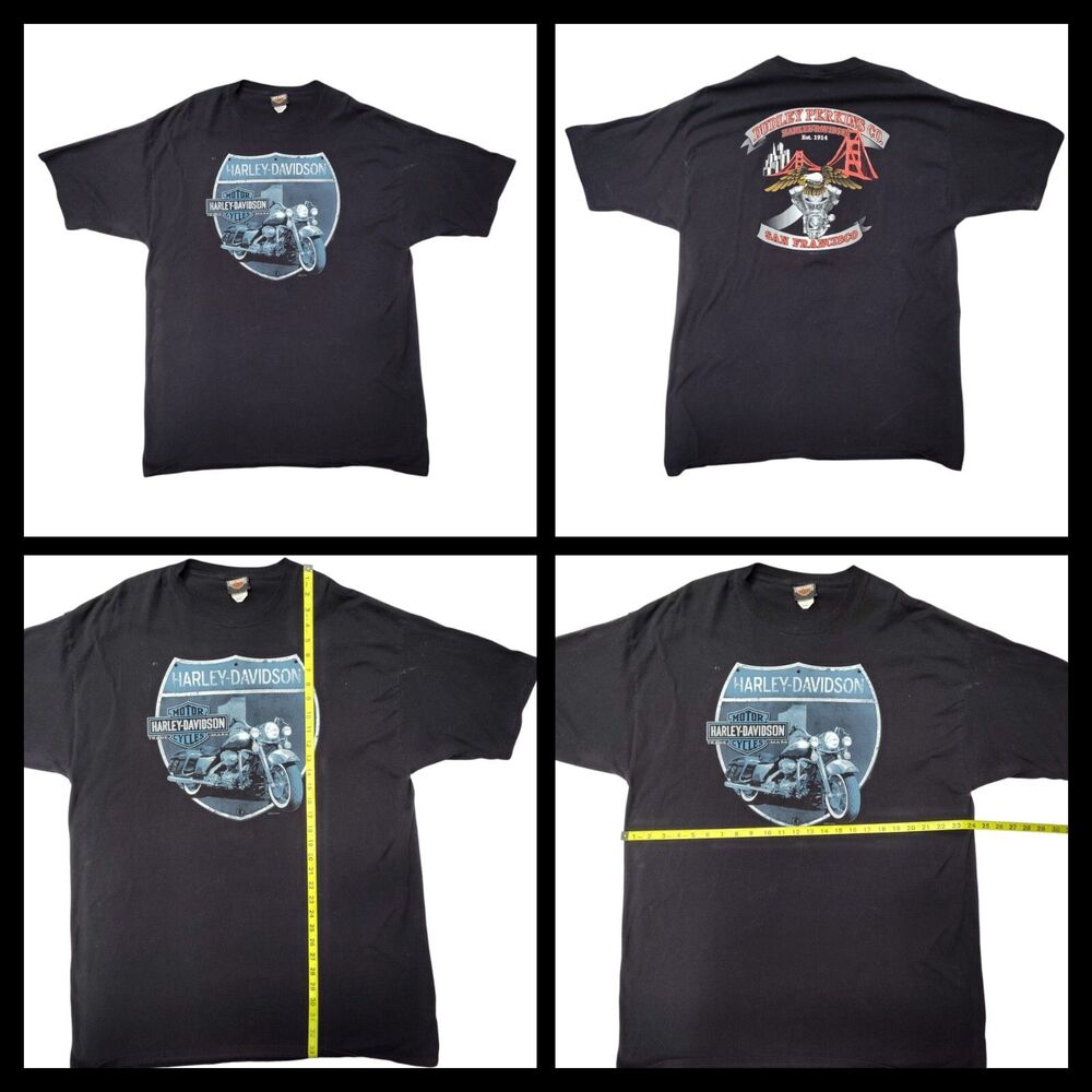 2012, Harley-Davidson, San Francisco California Short Sleeve T-Shirt XL